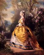Franz Xaver Winterhalter The Empress Eugenie France oil painting artist